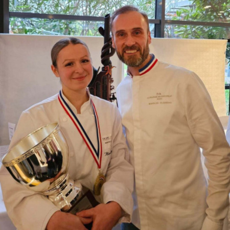 ALIÉNOR CAVIGGIA REMPORTE LA 18E COUPE DE FRANCE DES JEUNES CHOCOLATIERS CONFISEURS